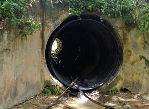 Relining Pipe Grik, Perak, Malaysia - 2014