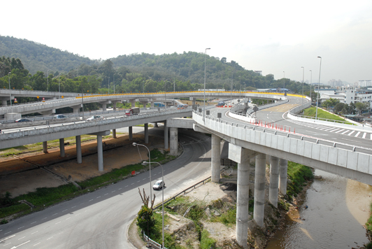 DUKE 3 Elevated Highway @ KL, Malaysia