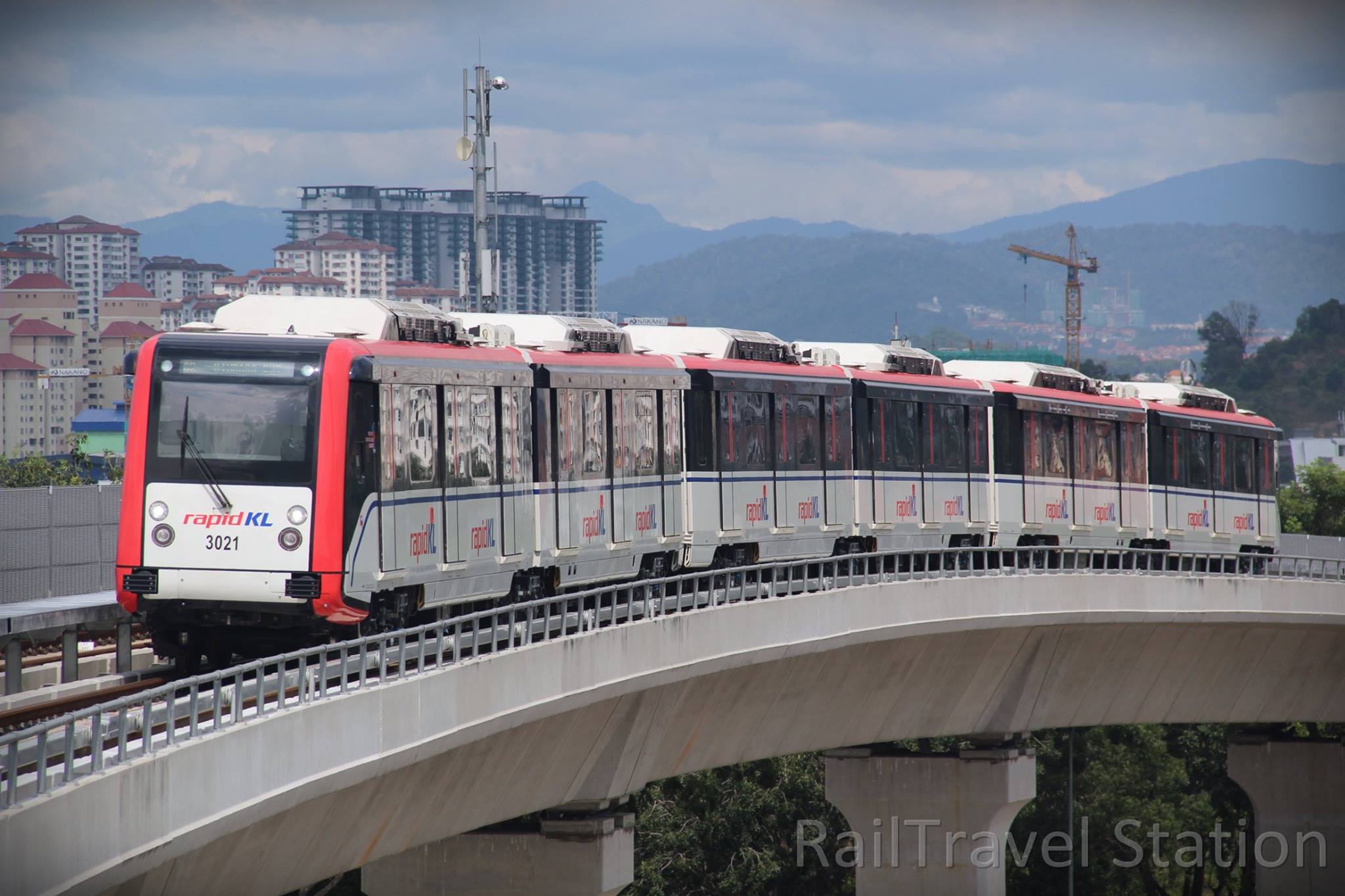 LRT Sri Petaling Line @ Selangor, Malaysia