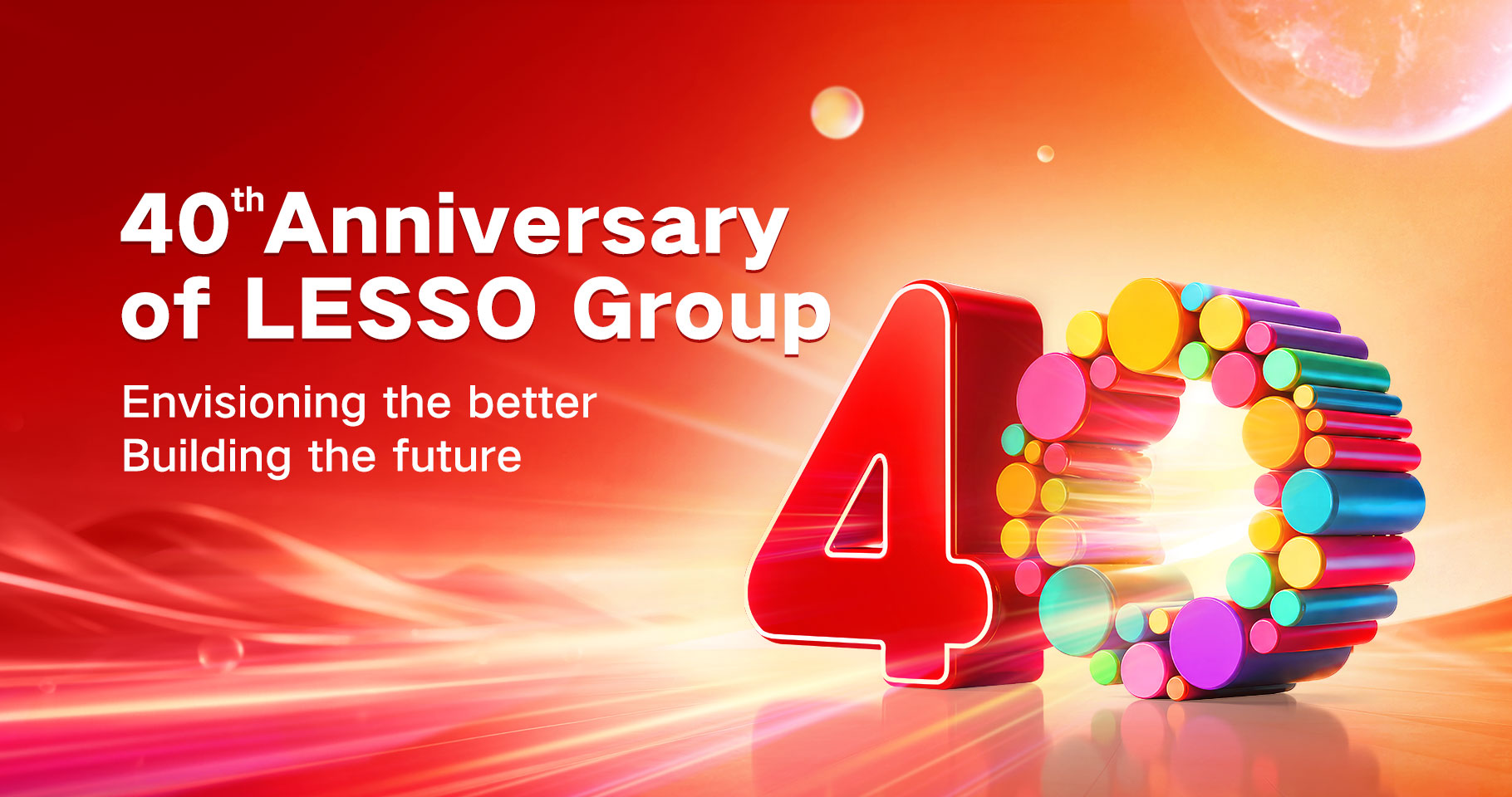 40th Anniversary banner